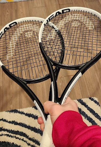 Strung racquet 2
